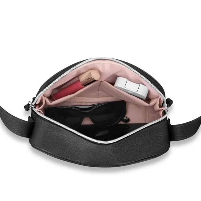 Mobile Solution 2 Leder-Umhängetasche